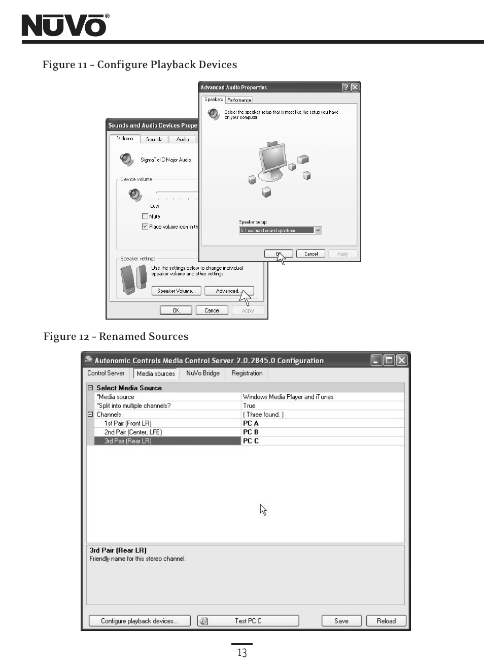 Fig 11 & 12 | Nuvo Music Port NV-MP User Manual | Page 15 / 46