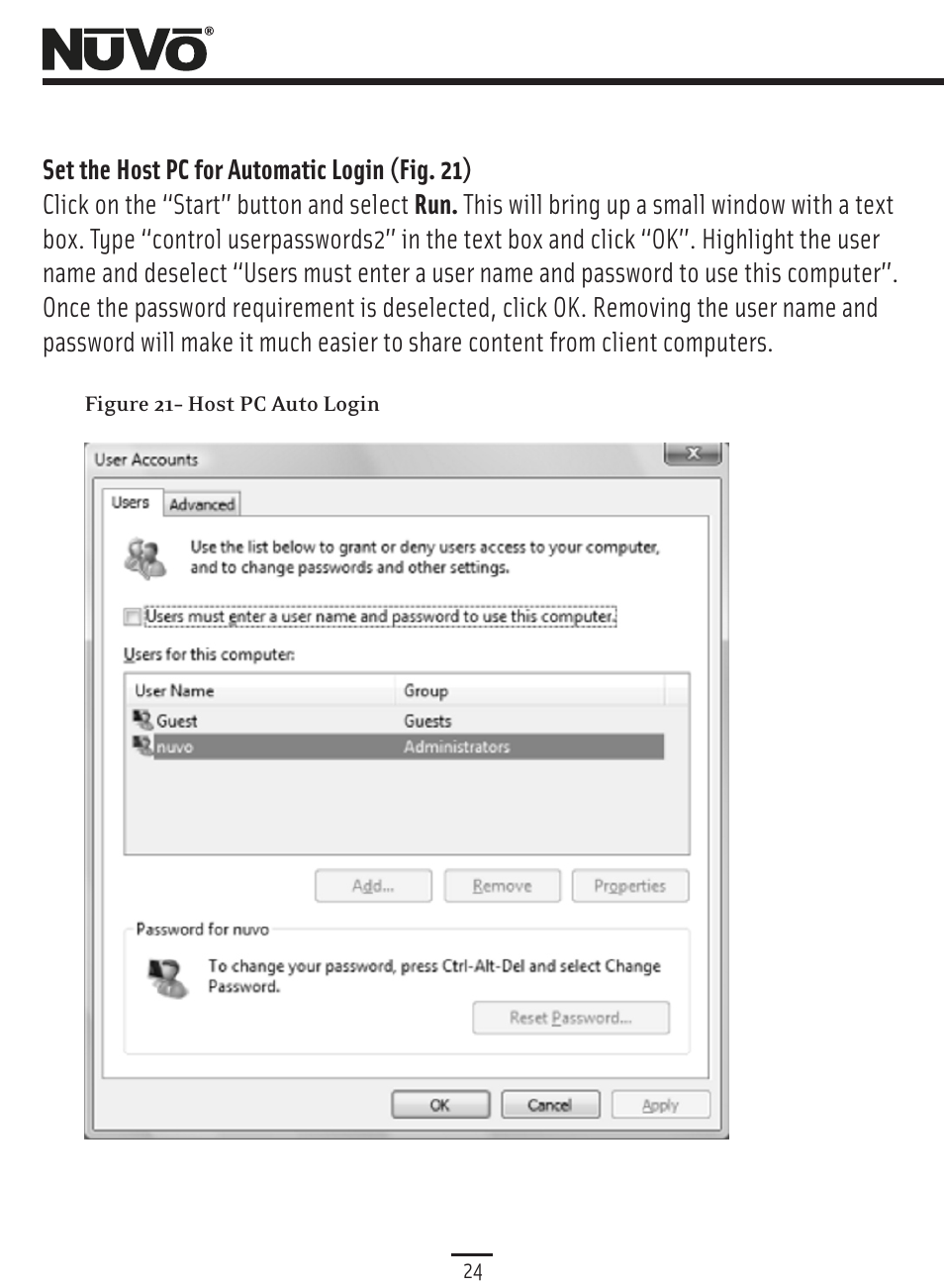 Nuvo Music Port NV-MP User Manual | Page 26 / 46