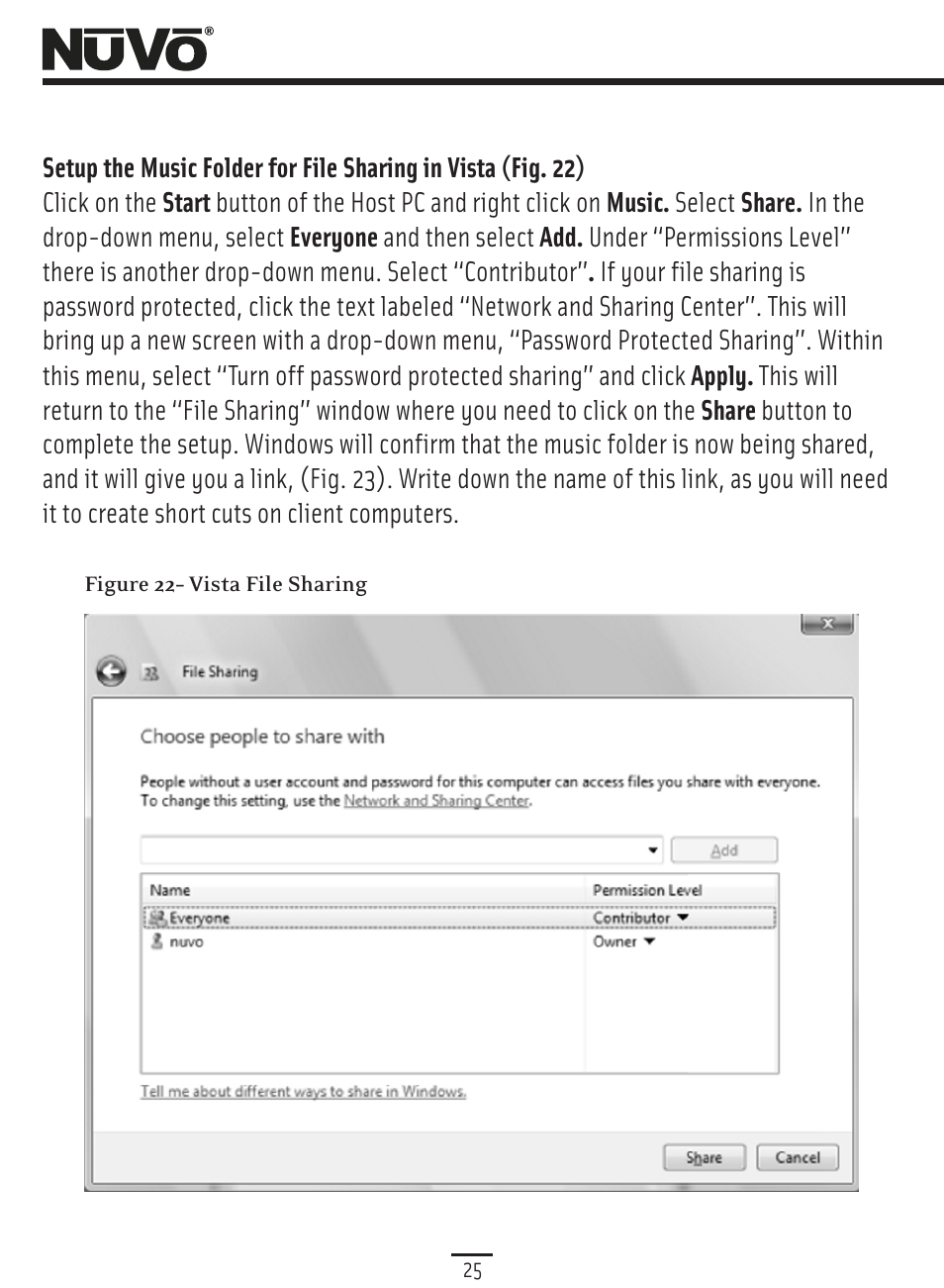 Nuvo Music Port NV-MP User Manual | Page 27 / 46