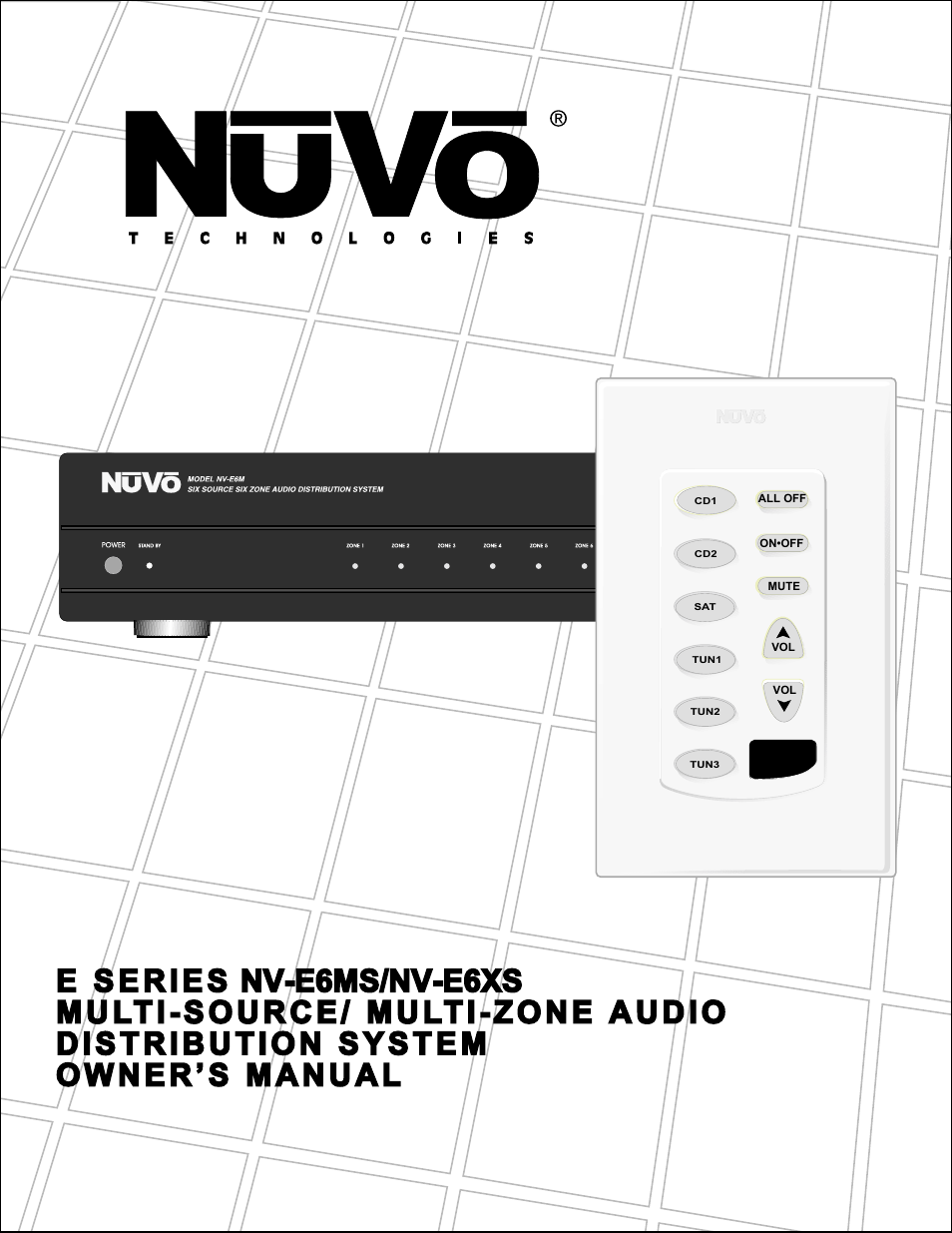 Nuvo NV-E6XS User Manual | 19 pages