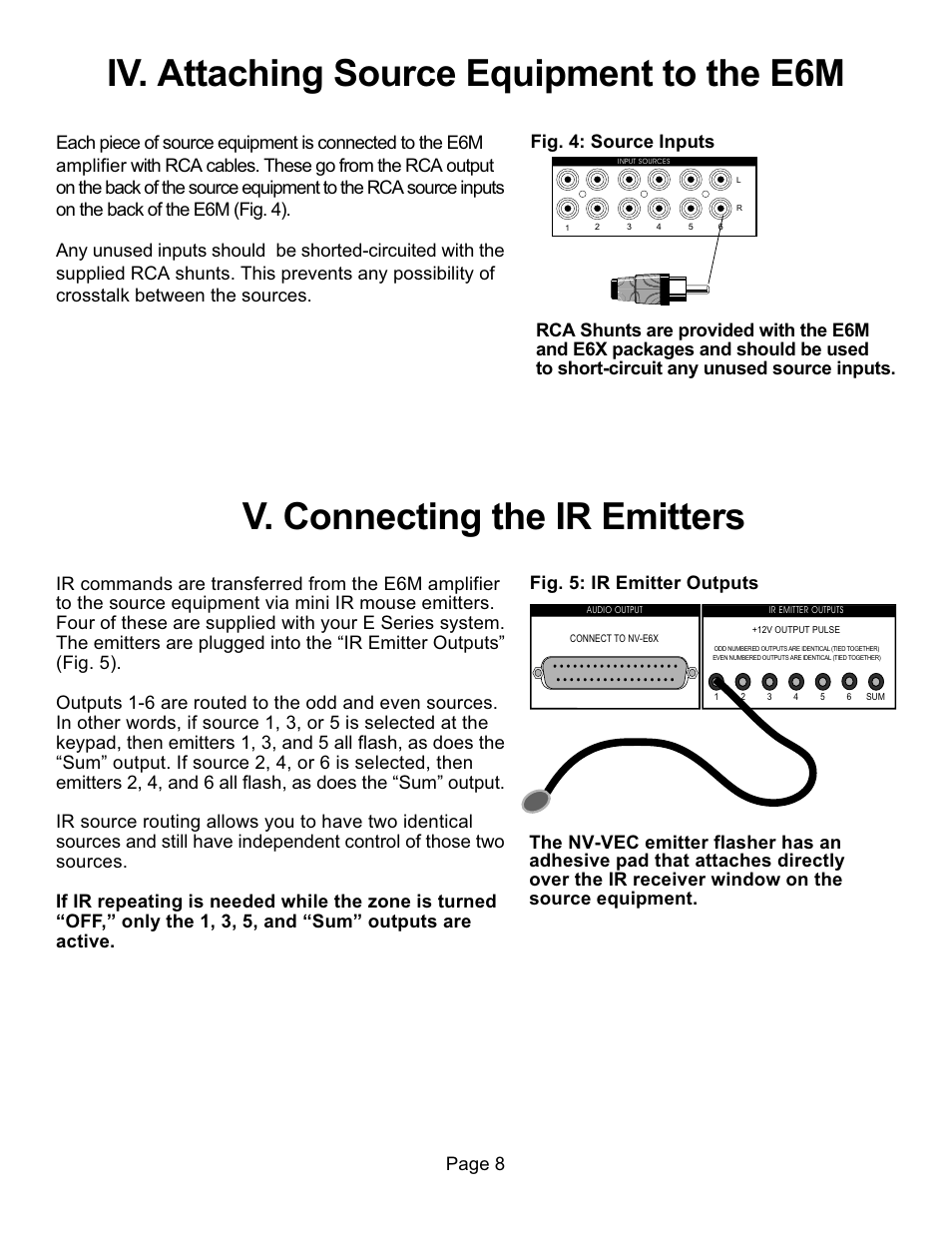 Nuvo NV-E6XS User Manual | Page 10 / 19