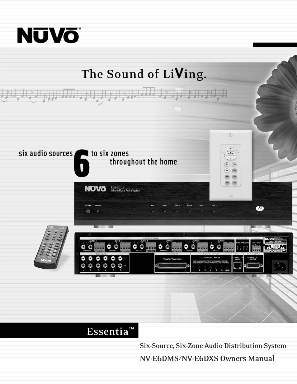 Nuvo NV-E6DMS User Manual | 32 pages