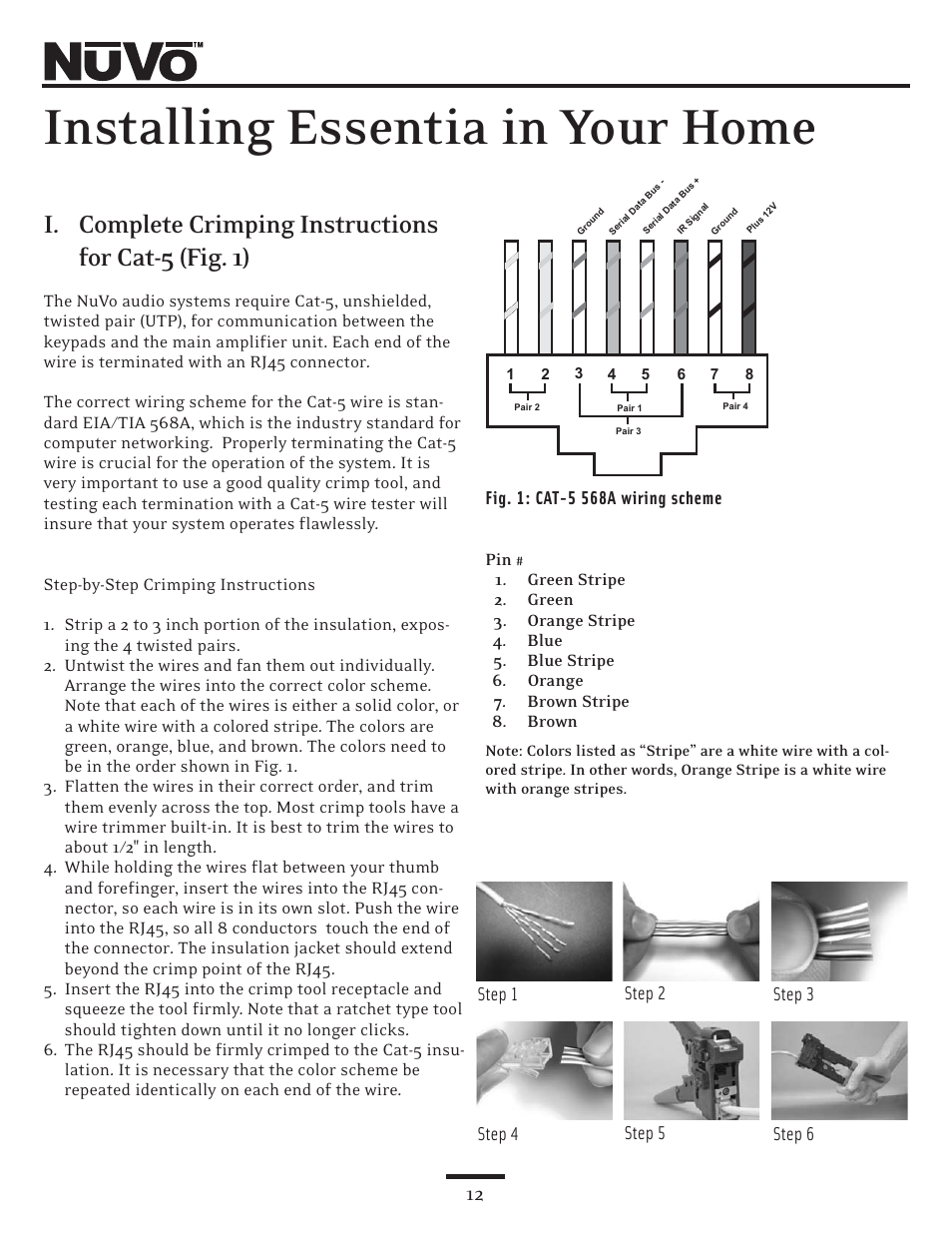 Installing essentia in your home | Nuvo NV-E6DMS User Manual | Page 12 / 32