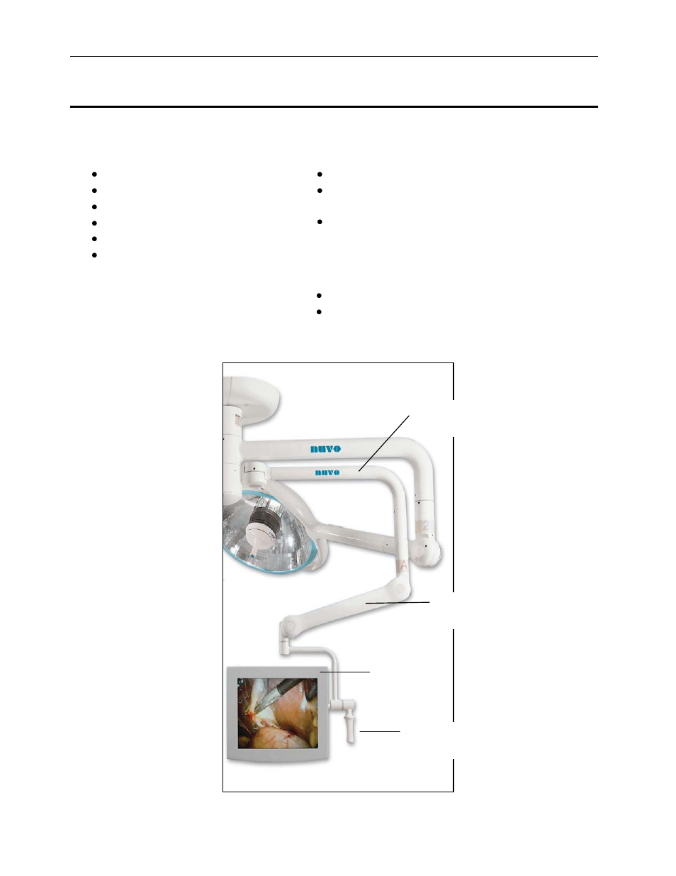 Nuvo surgical monitor product overview | Nuvo V1360A User Manual | Page 4 / 17