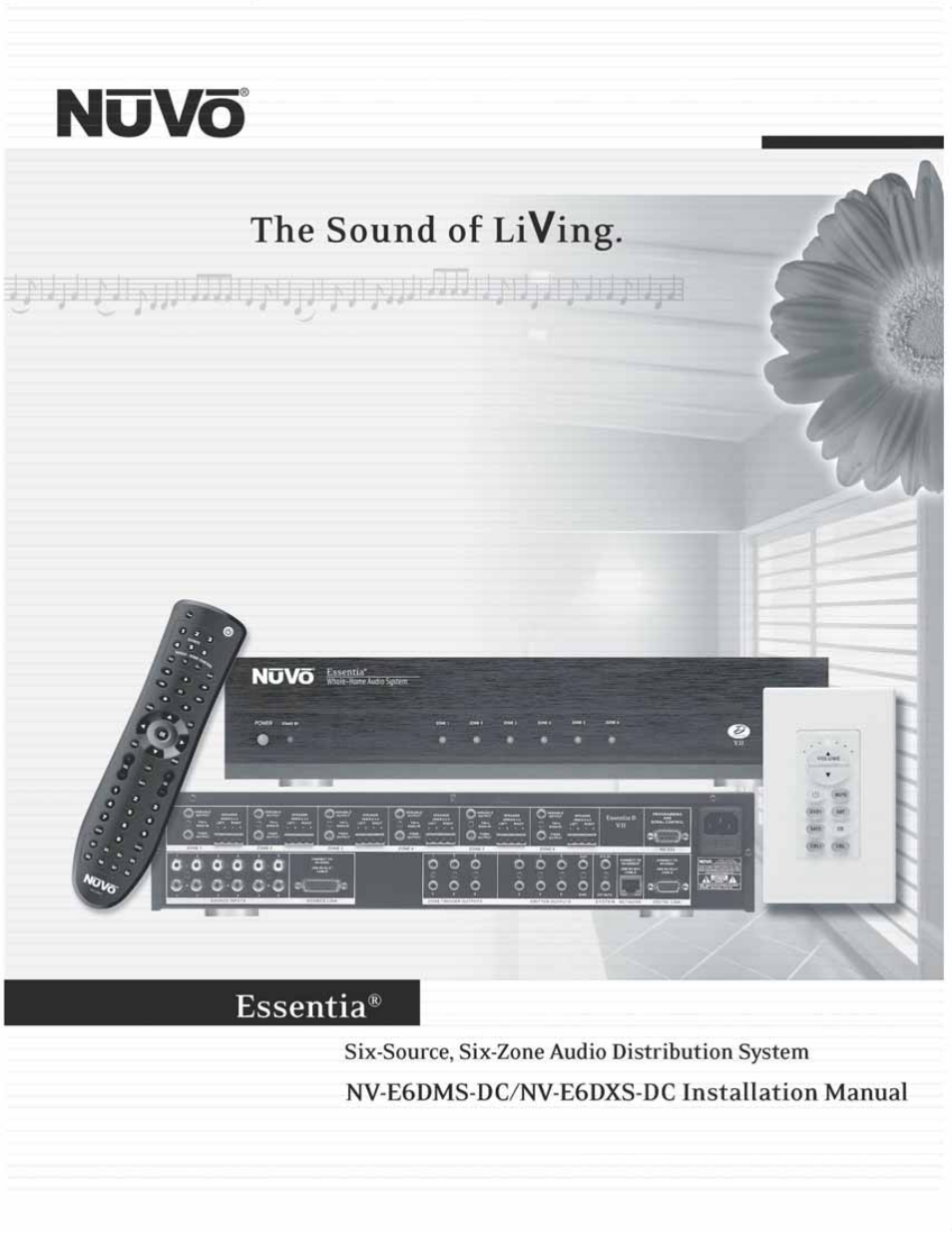 Nuvo NV-E6DMS-DC User Manual | 29 pages