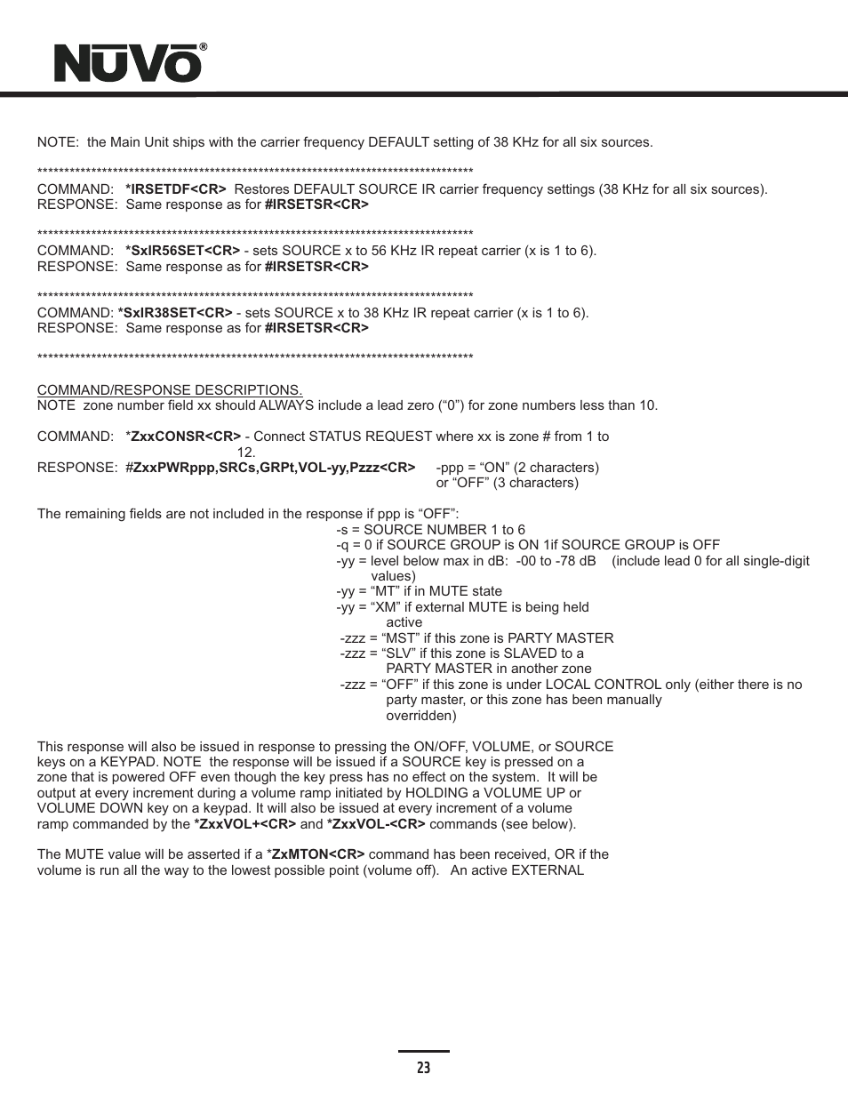 Nuvo NV-E6DMS-DC User Manual | Page 24 / 29