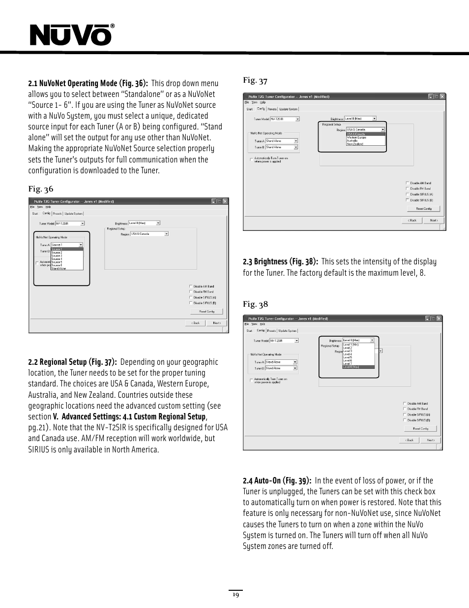 Nuvo NV-T2SIR User Manual | Page 24 / 30