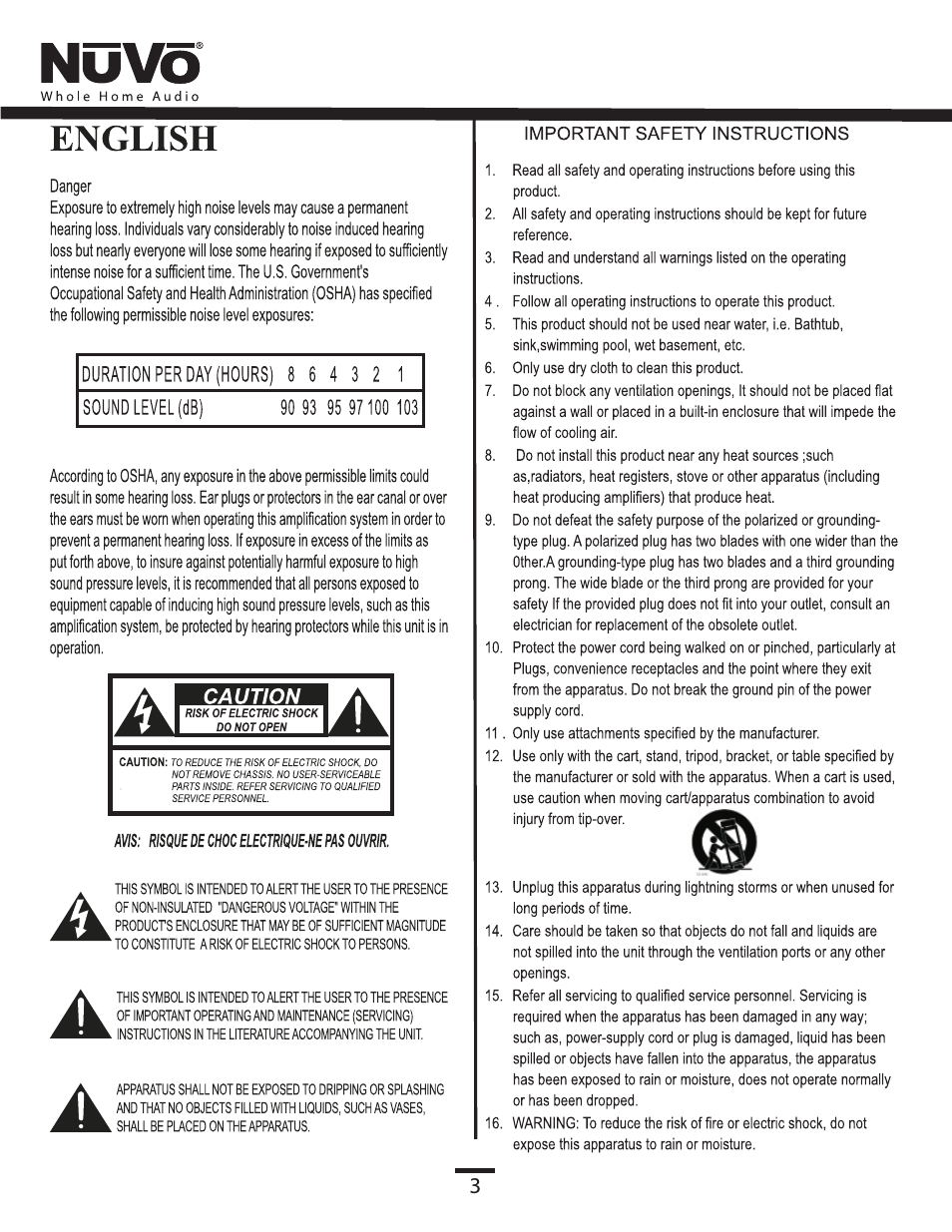 Legal | Nuvo NV-CTP36 User Manual | Page 4 / 24