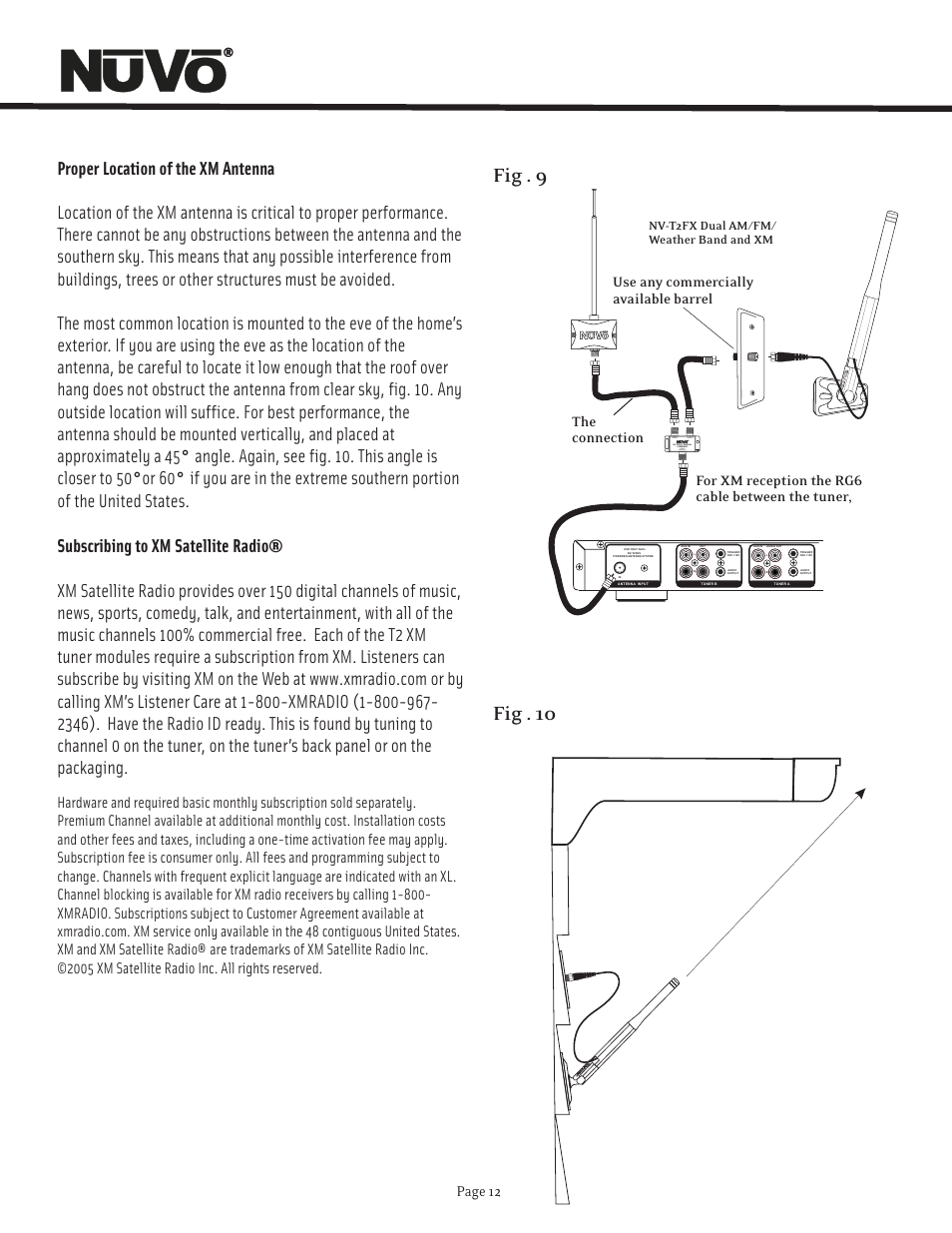 Fig . 9 fig . 10, Page 12 | Nuvo T2 User Manual | Page 13 / 32