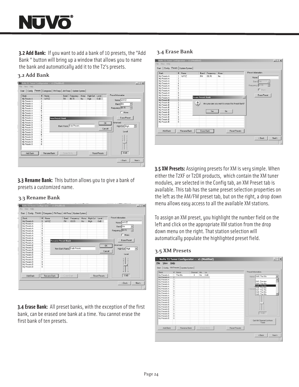 Nuvo T2 User Manual | Page 25 / 32