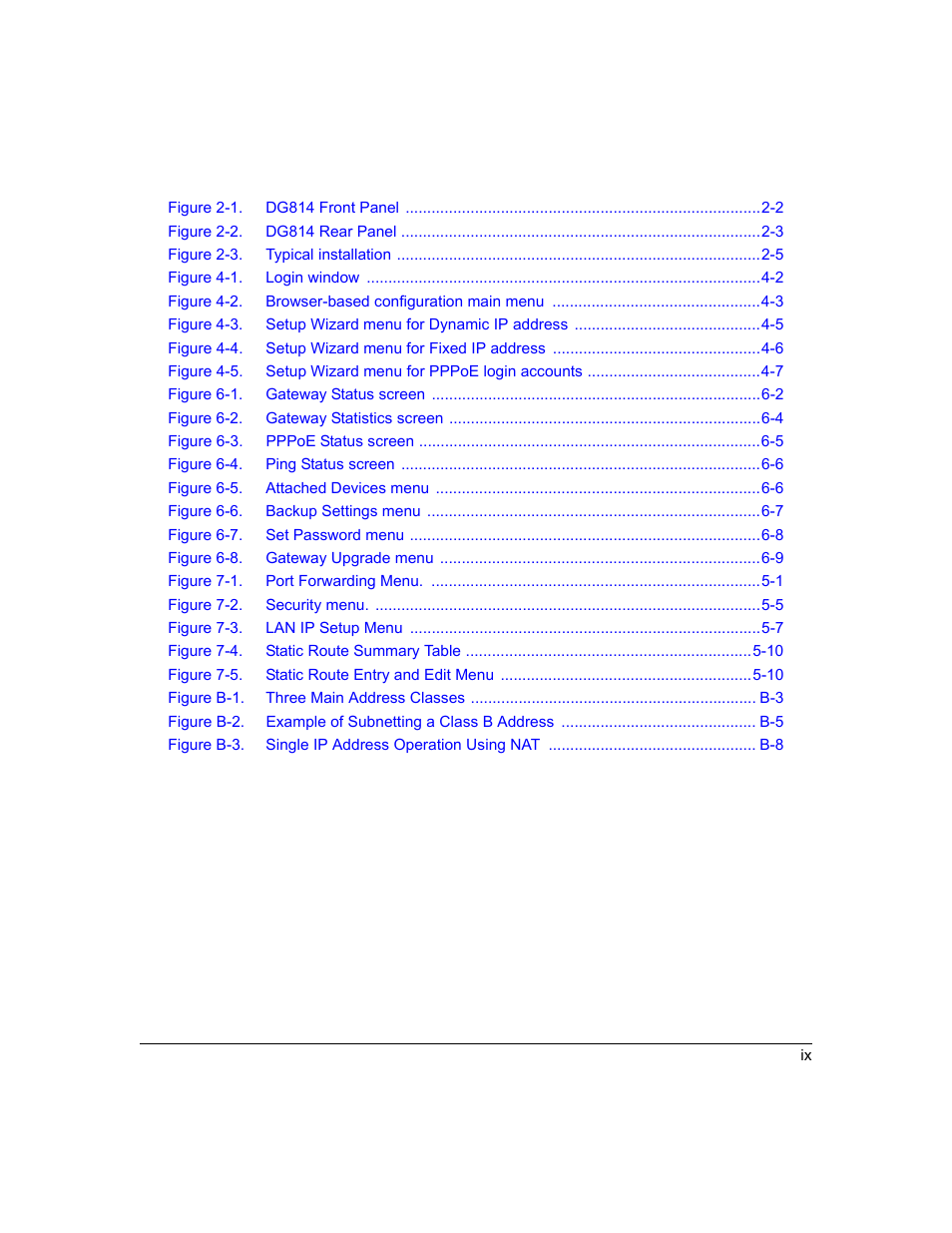 NETGEAR DG814 DSL User Manual | Page 9 / 112