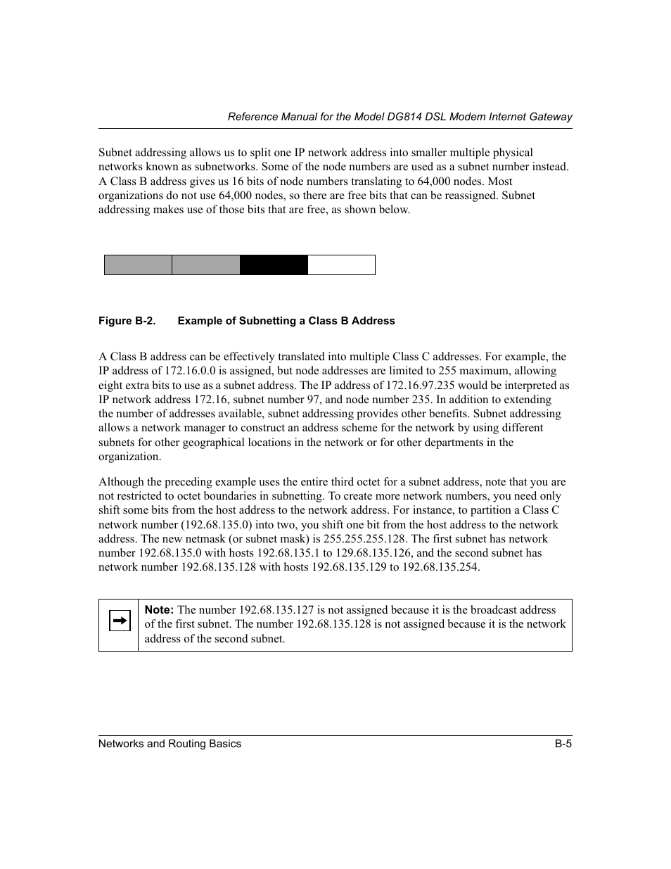 Figure b-2 | NETGEAR DG814 DSL User Manual | Page 95 / 112
