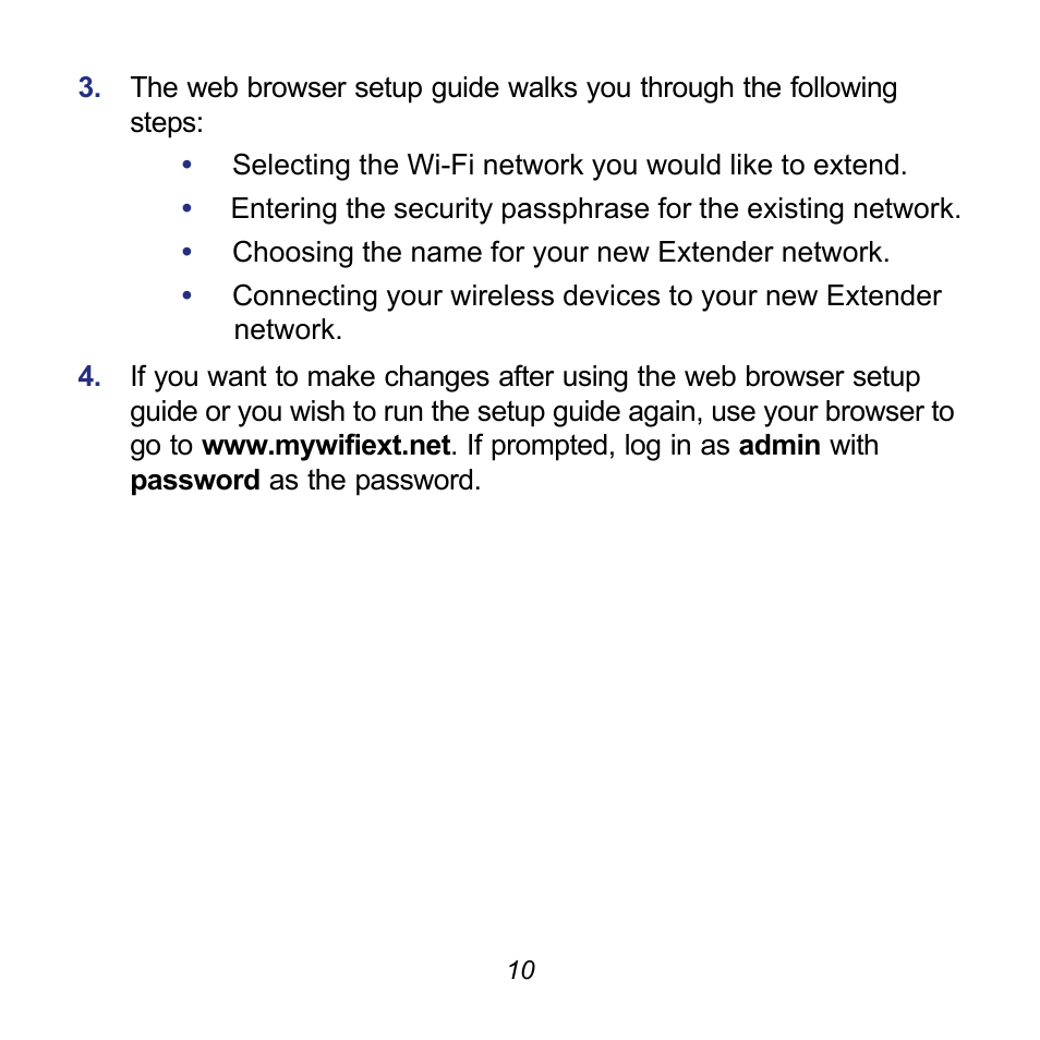 NETGEAR Universal WiFi Range Extender WN3000RP User Manual | Page 10 / 16