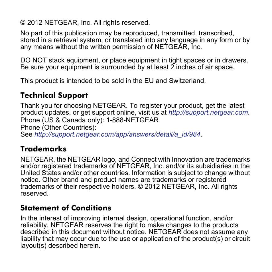 NETGEAR Universal WiFi Range Extender WN3000RP User Manual | Page 2 / 16