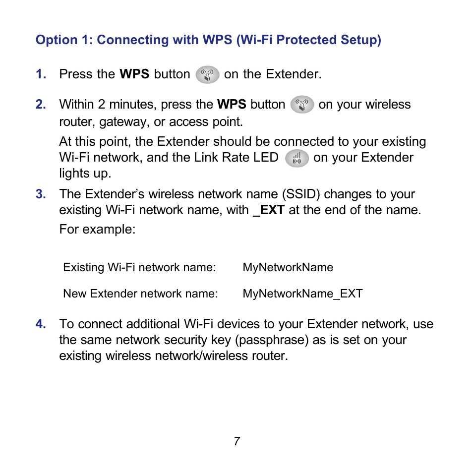 NETGEAR Universal WiFi Range Extender WN3000RP User Manual | Page 7 / 16