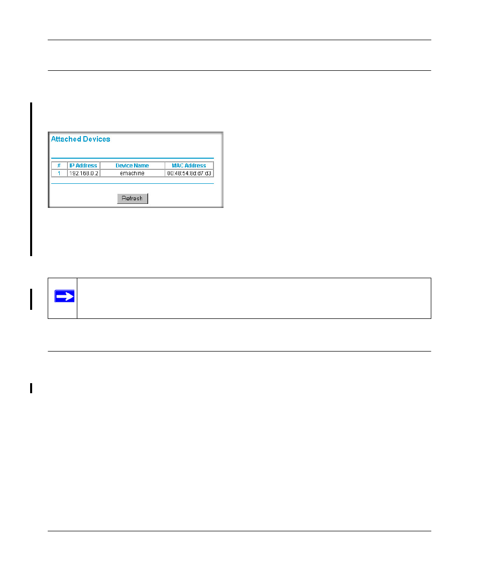 Viewing a list of attached devices, Configuration file management, Viewing a list of attached devices -5 | Configuration file management -5 | NETGEAR WPNT834 User Manual | Page 66 / 107