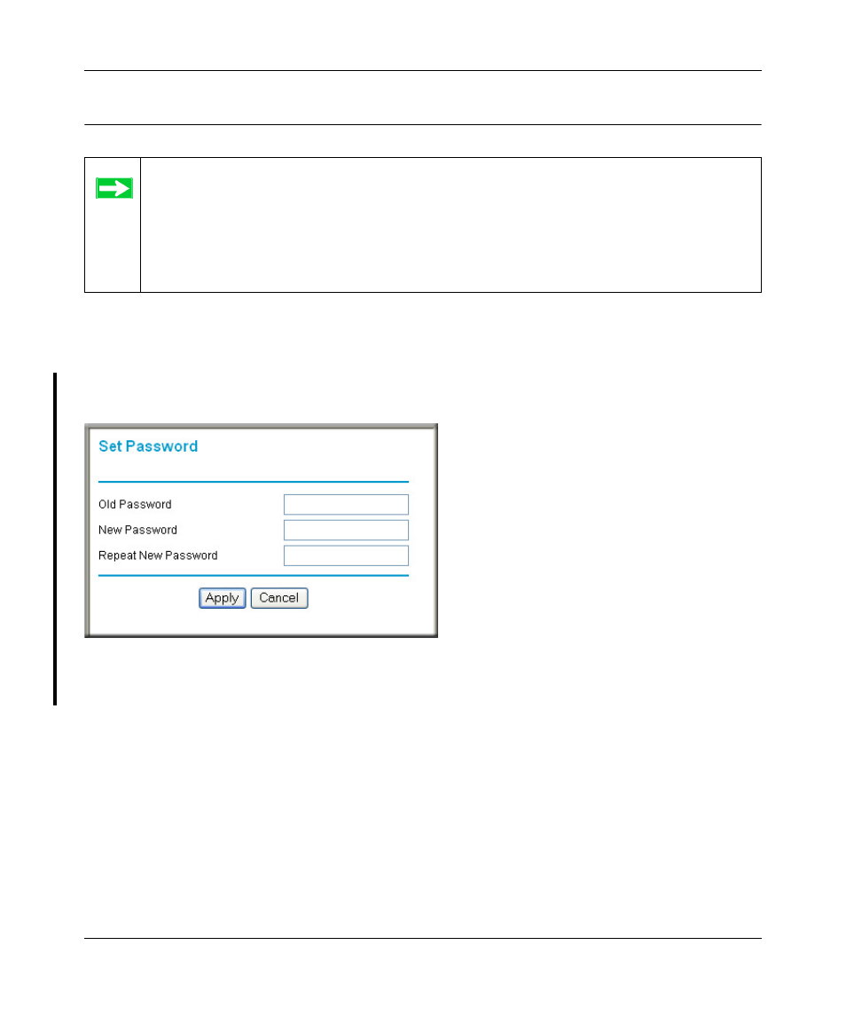 Changing the administrator password, Changing the administrator password -9 | NETGEAR WPNT834 User Manual | Page 70 / 107