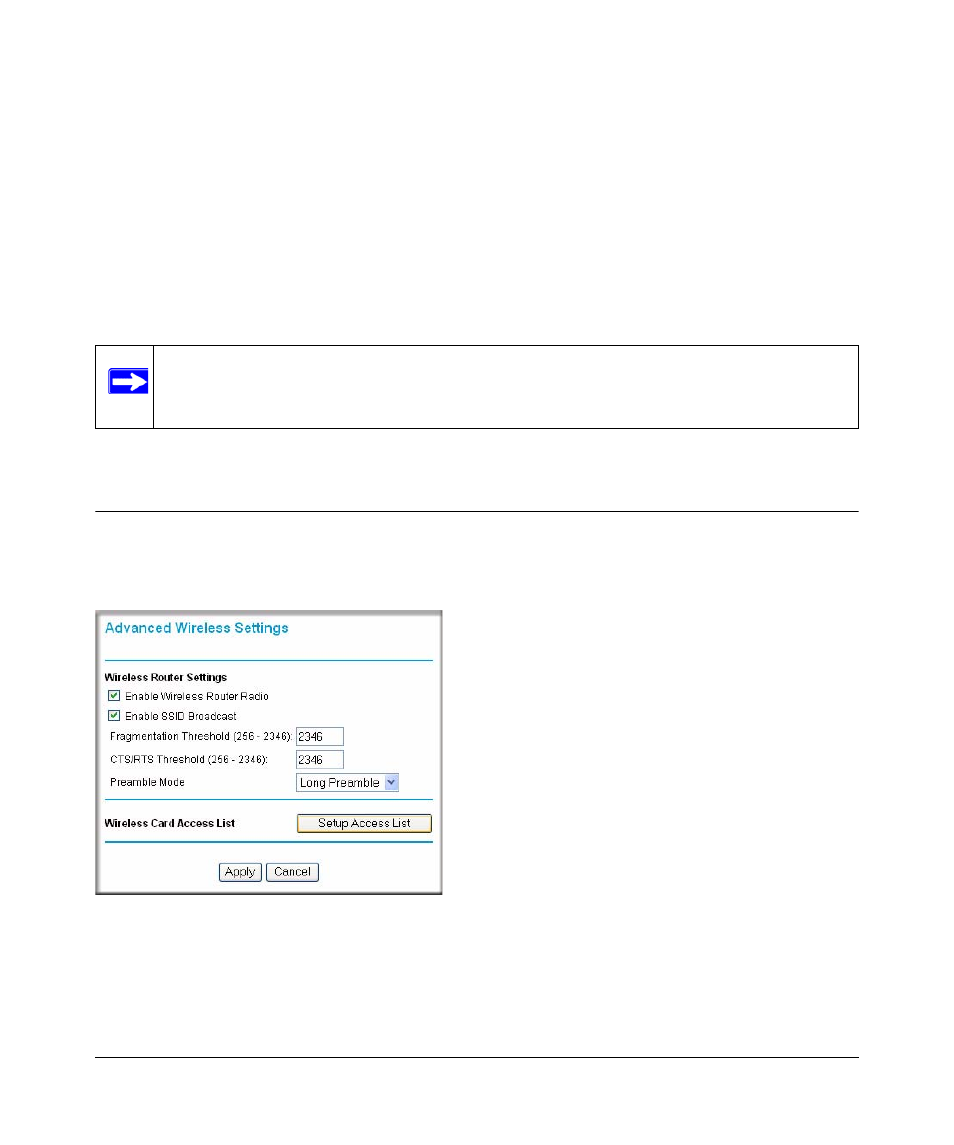 Chapter 8 advanced configuration of the router, Configuring advanced wireless settings, Chapter 8 | Advanced configuration of the router, Configuring advanced wireless settings -1 | NETGEAR WPNT834 User Manual | Page 80 / 107