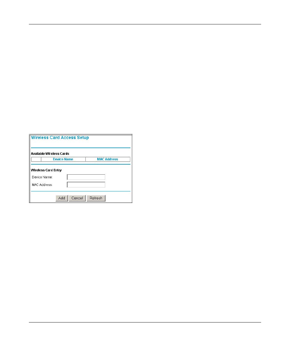 Wireless card access setup, Wireless card access setup -4 | NETGEAR WPNT834 User Manual | Page 83 / 107