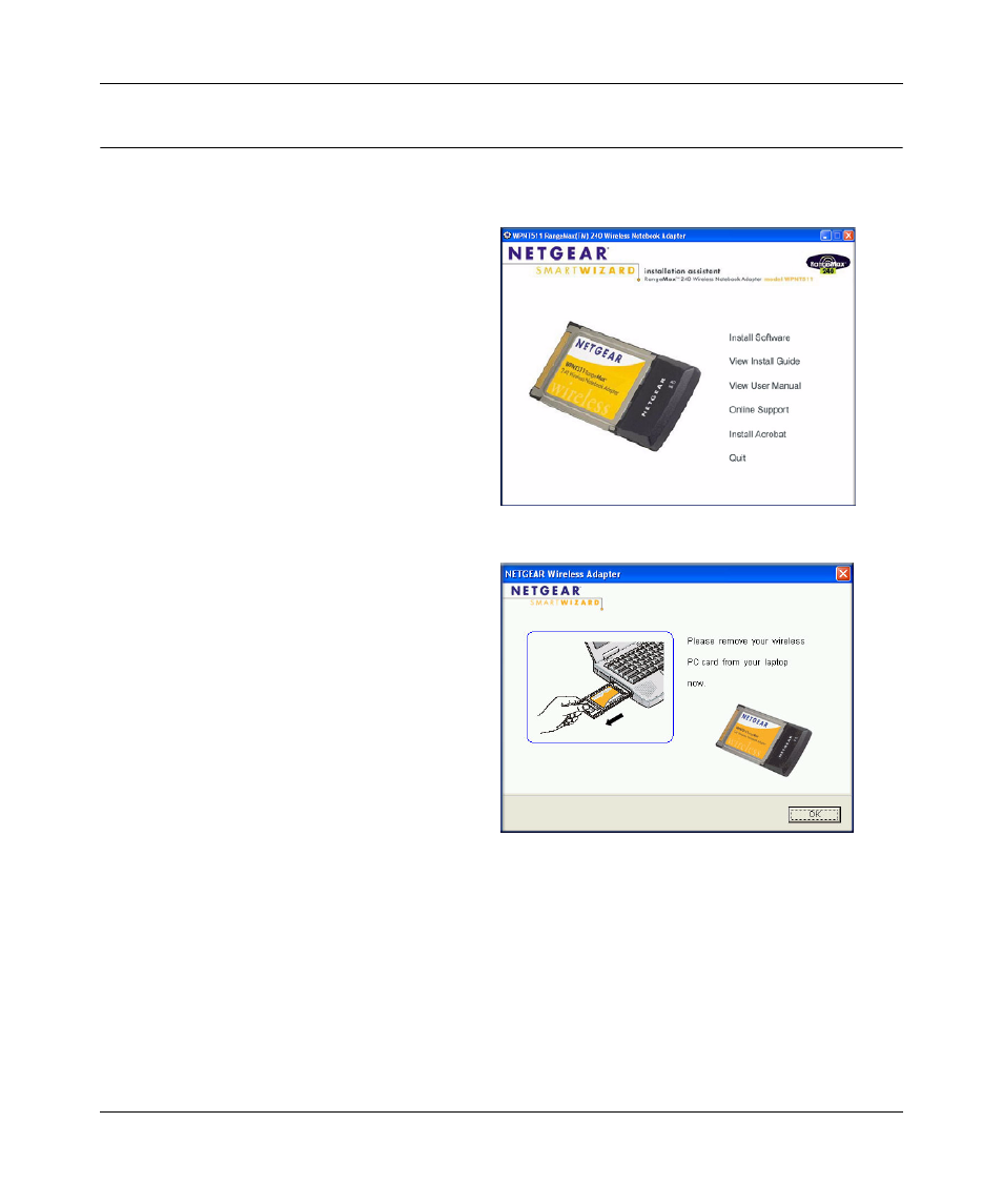 Removing the wpnt511 software, Removing the wpnt511 software -12 | NETGEAR WPNT511 User Manual | Page 26 / 56