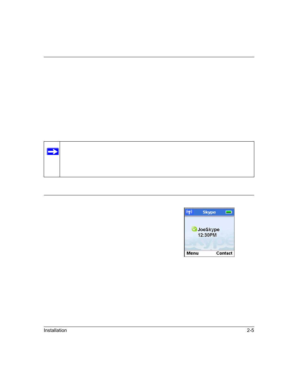 Creating a skype name and password, Standby display, Creating a skype name and password -5 | Standby display -5, Creating a skype name and password” on | NETGEAR SPH200D User Manual | Page 31 / 80