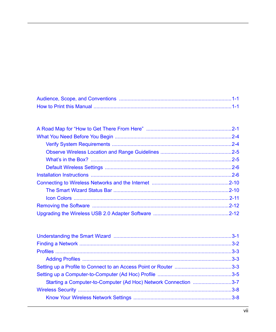 NETGEAR RangeMax 240 Wireless MIMO USB 2.0 Adapter WPNT121 User Manual | Page 7 / 48