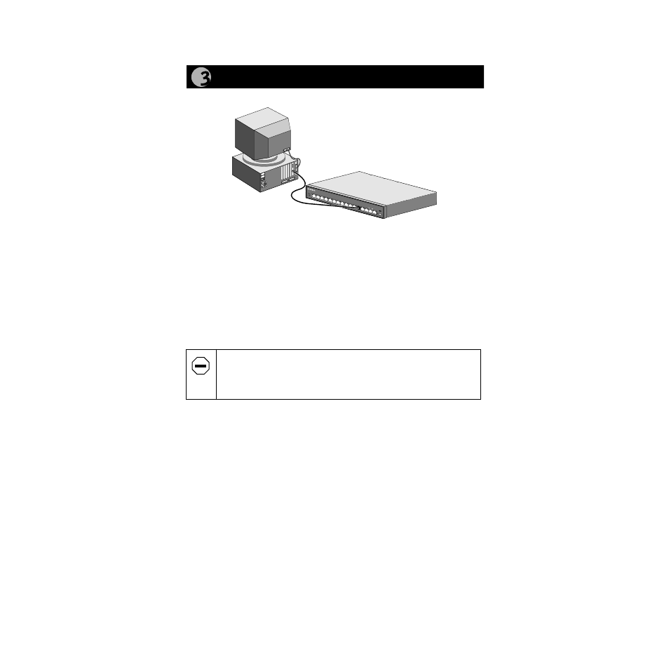 Connect a pc to the hub, Set normal/uplink push button | NETGEAR DS104 User Manual | Page 9 / 15