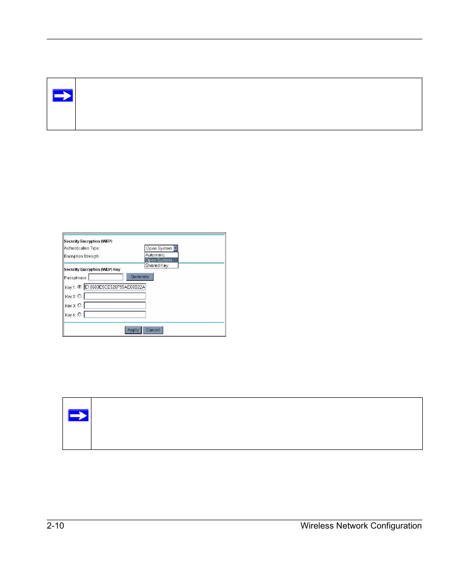 Configuring wep, Configuring wep -10 | NETGEAR MBR624GU User Manual | Page 38 / 106
