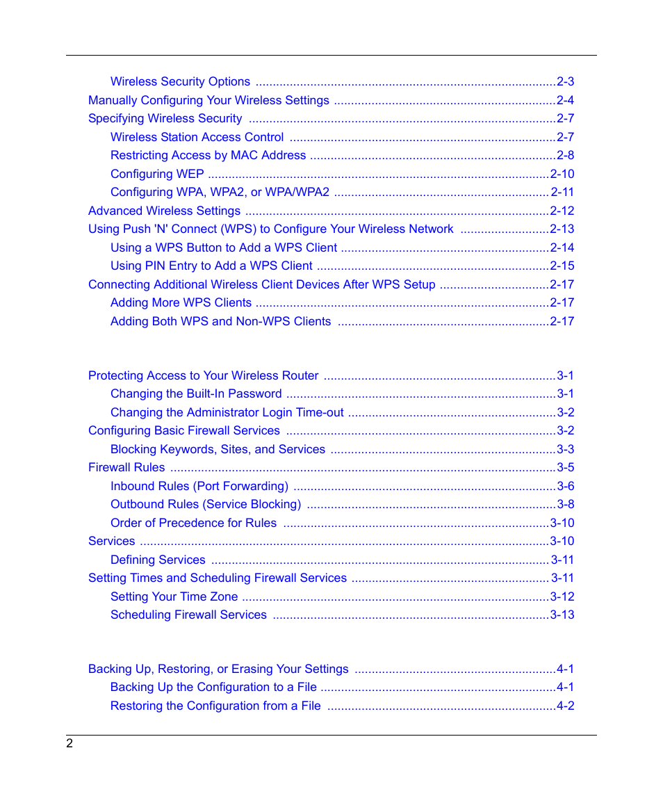 NETGEAR MBR624GU User Manual | Page 8 / 106