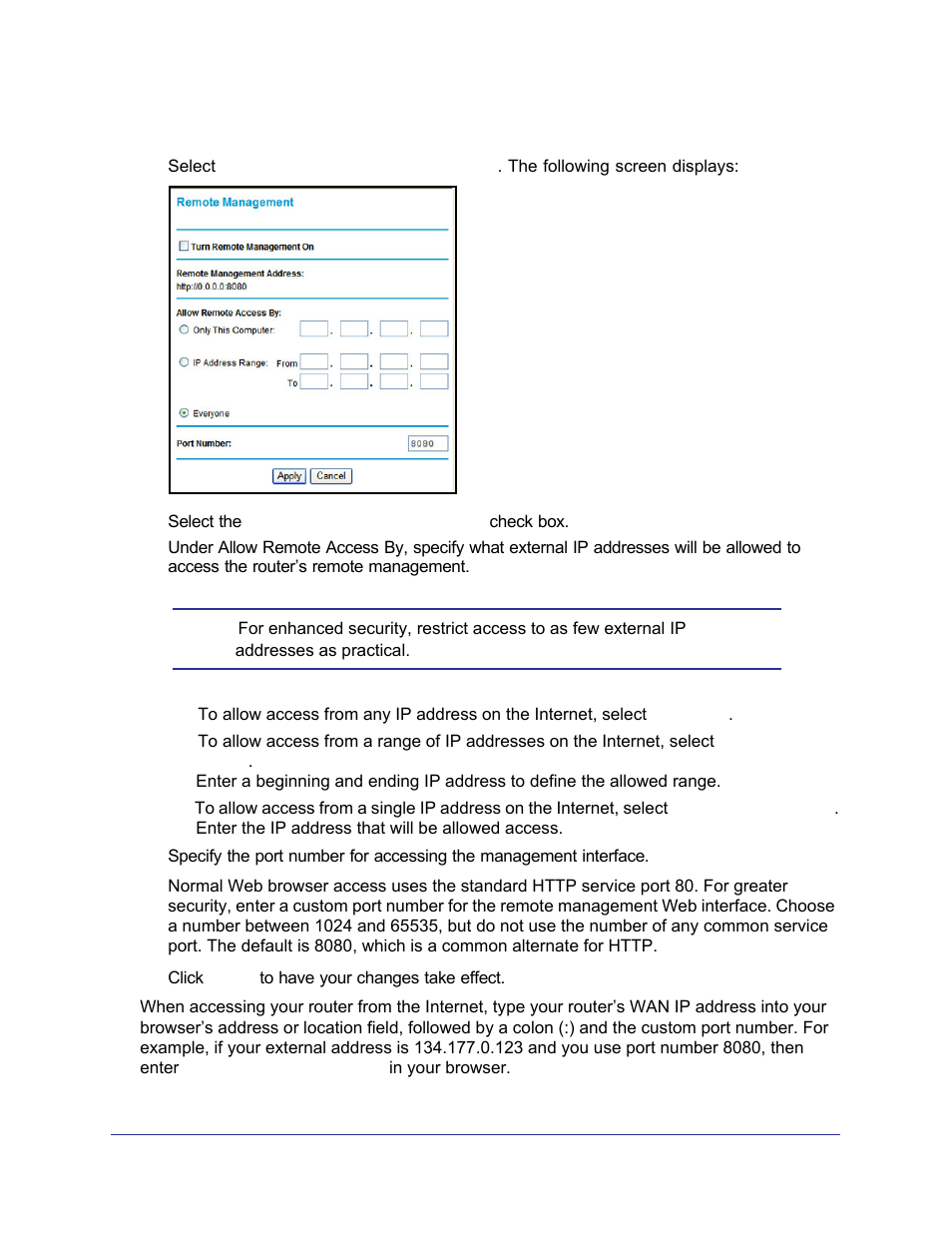 NETGEAR N750 Wireless Dual Band Gigabit Router WNDR4000 User Manual | Page 77 / 104