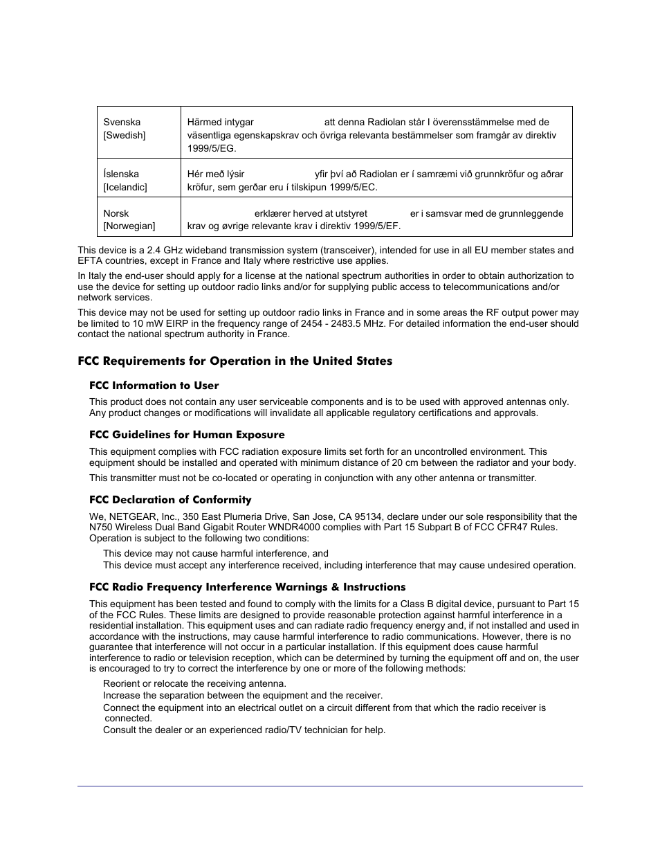 NETGEAR N750 Wireless Dual Band Gigabit Router WNDR4000 User Manual | Page 99 / 104