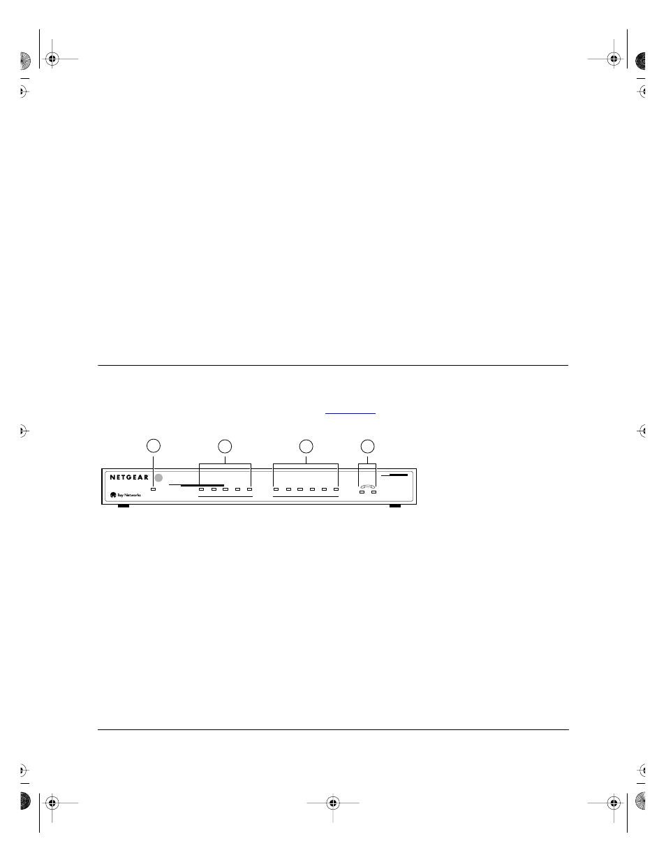 Chapter2 physical description, Front panel, Chapter 2 physical description | Front panel -1, Figure 2-1, Physical description 2-1 | NETGEAR XM128U User Manual | Page 13 / 42