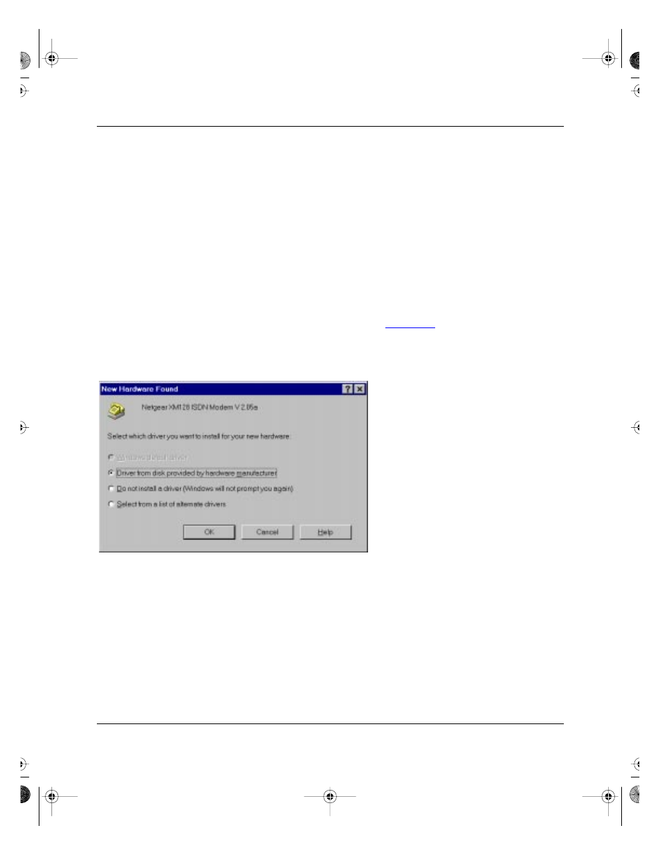 Installing the windows 95 driver, Installing the windows 95 driver -4, Figure 3-2 | New hardware found screen -4 | NETGEAR XM128U User Manual | Page 20 / 42