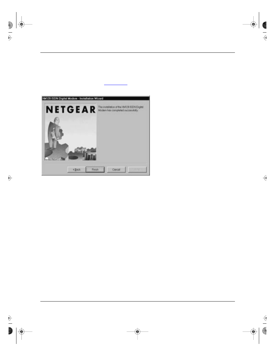 Figure 3-10. final status screen -12 | NETGEAR XM128U User Manual | Page 28 / 42