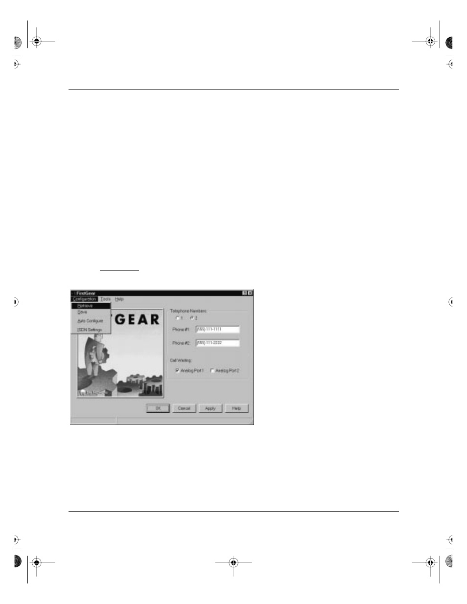 Figure 3-13. retrieve menu tab screen -15 | NETGEAR XM128U User Manual | Page 31 / 42