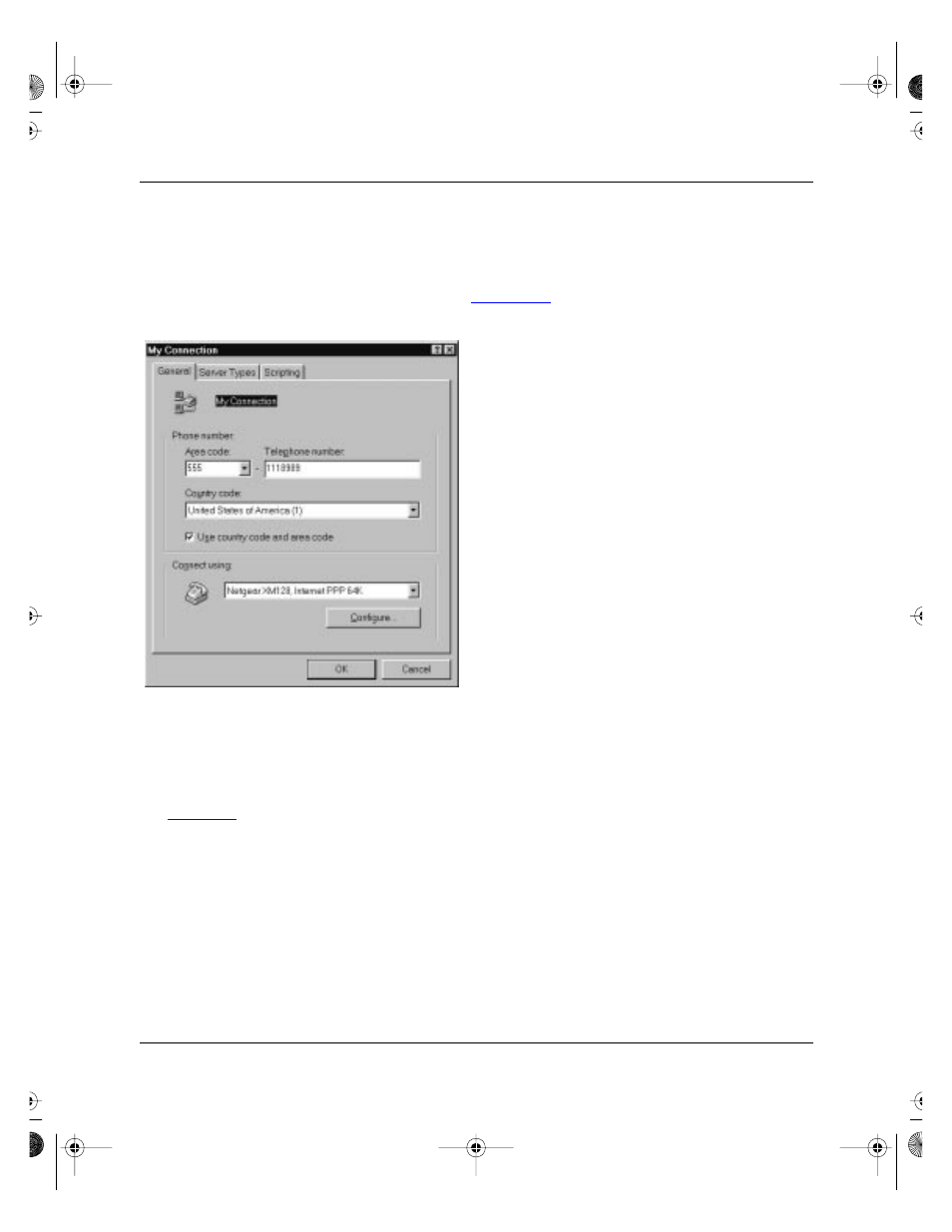 Figure 3-19. my connection screen -21 | NETGEAR XM128U User Manual | Page 37 / 42