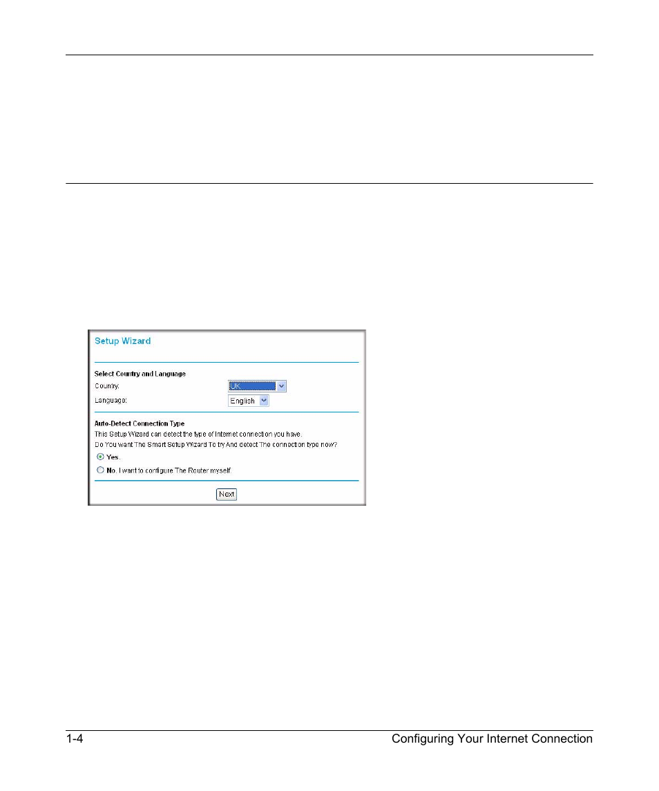 Using the setup wizard, Using the setup wizard -4 | NETGEAR DGND3300 User Manual | Page 18 / 118