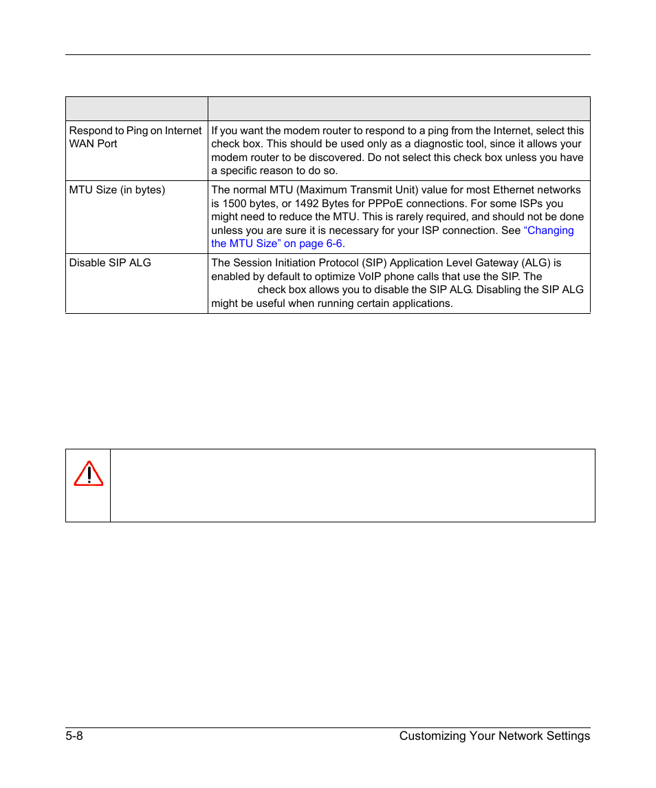 Setting up a default dmz server, Setting up a default dmz server -8 | NETGEAR DGND3300 User Manual | Page 78 / 118