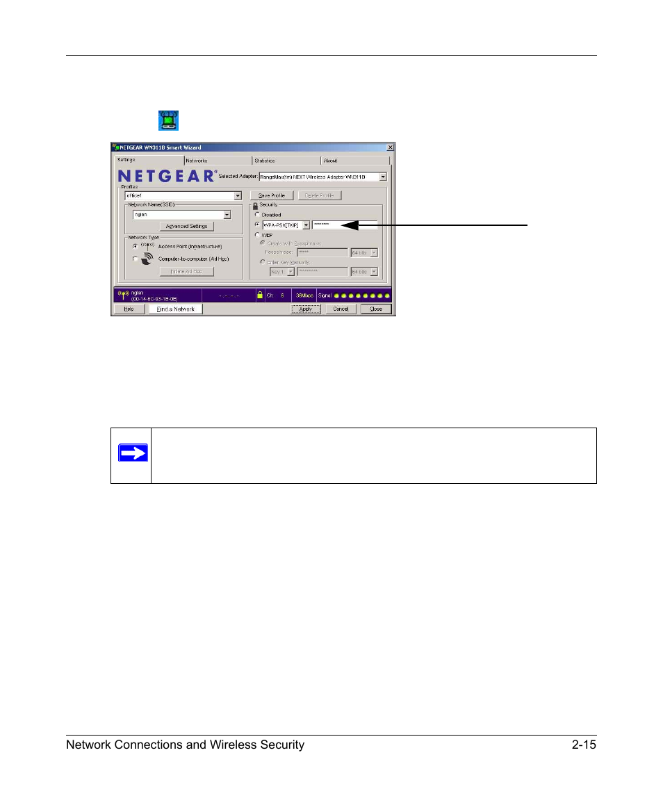 NETGEAR RangeMax Next Wireless PCI Adapter WN311B User Manual | Page 37 / 54