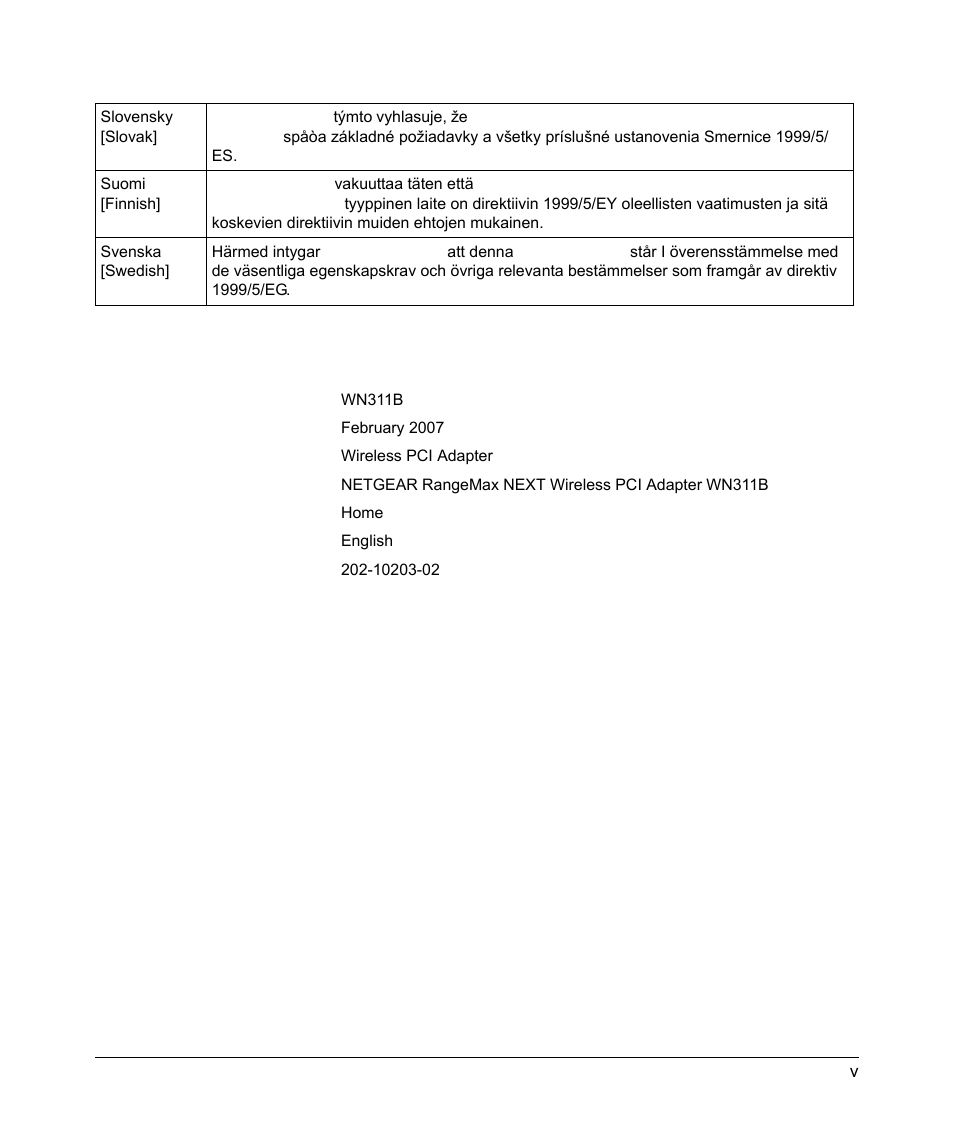 NETGEAR RangeMax Next Wireless PCI Adapter WN311B User Manual | Page 5 / 54