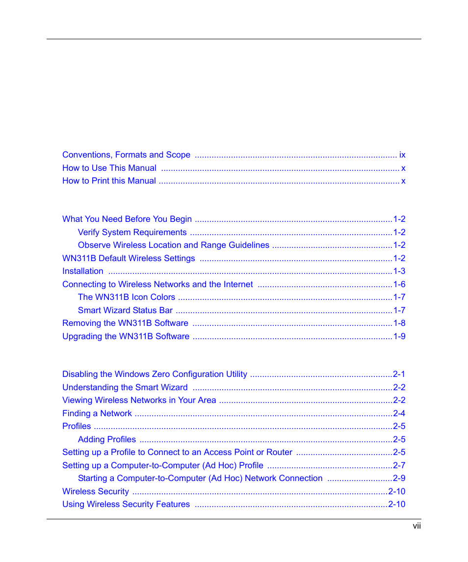 NETGEAR RangeMax Next Wireless PCI Adapter WN311B User Manual | Page 7 / 54