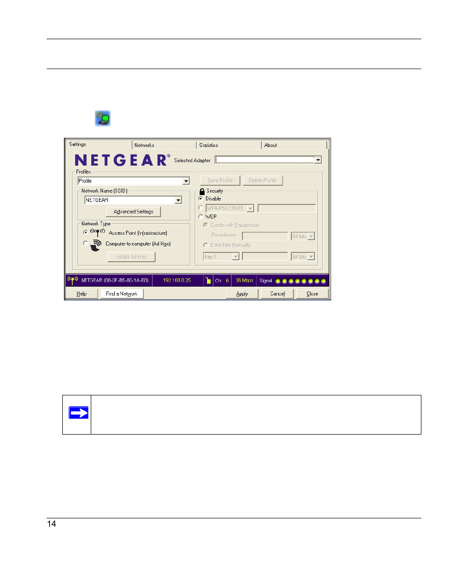 NETGEAR RangeMax Next Wireless Notebook Adapter WN511B User Manual | Page 22 / 42