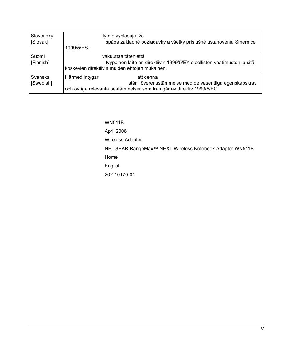 NETGEAR RangeMax Next Wireless Notebook Adapter WN511B User Manual | Page 5 / 42