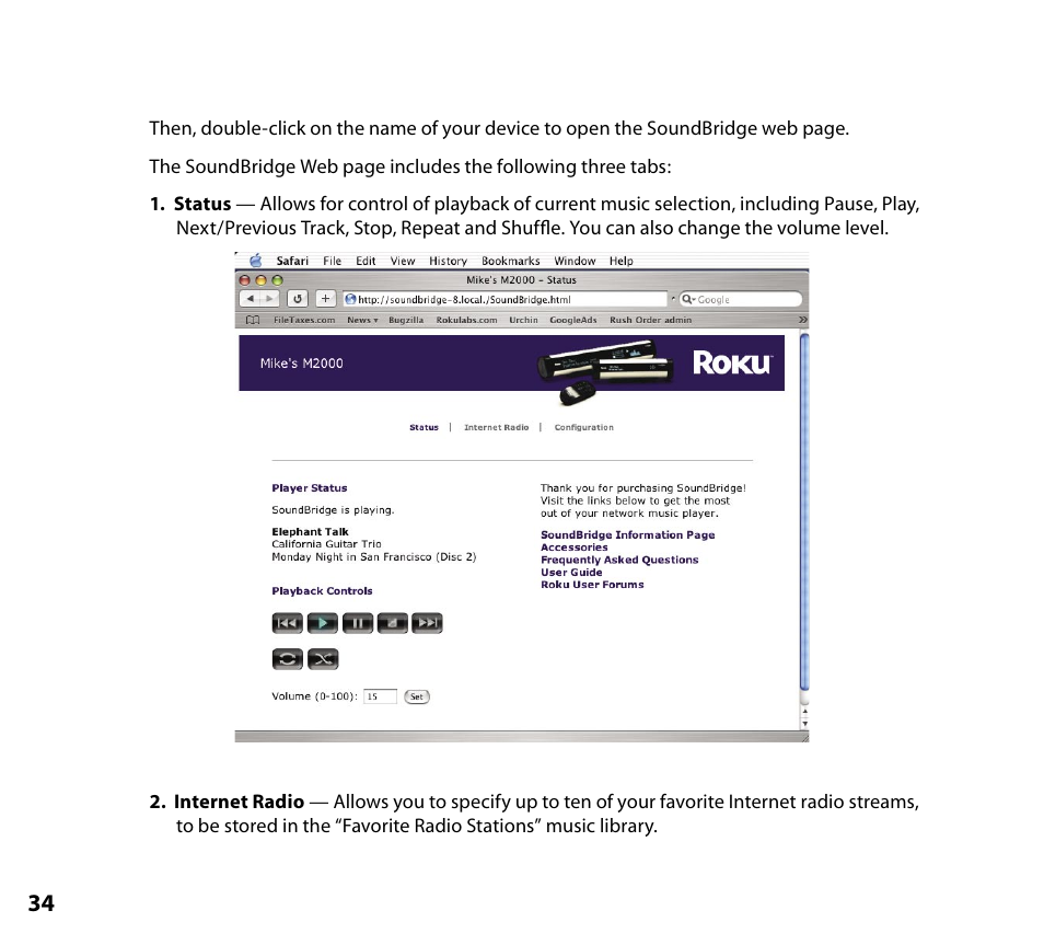 NETGEAR Music Player User Manual | Page 36 / 70