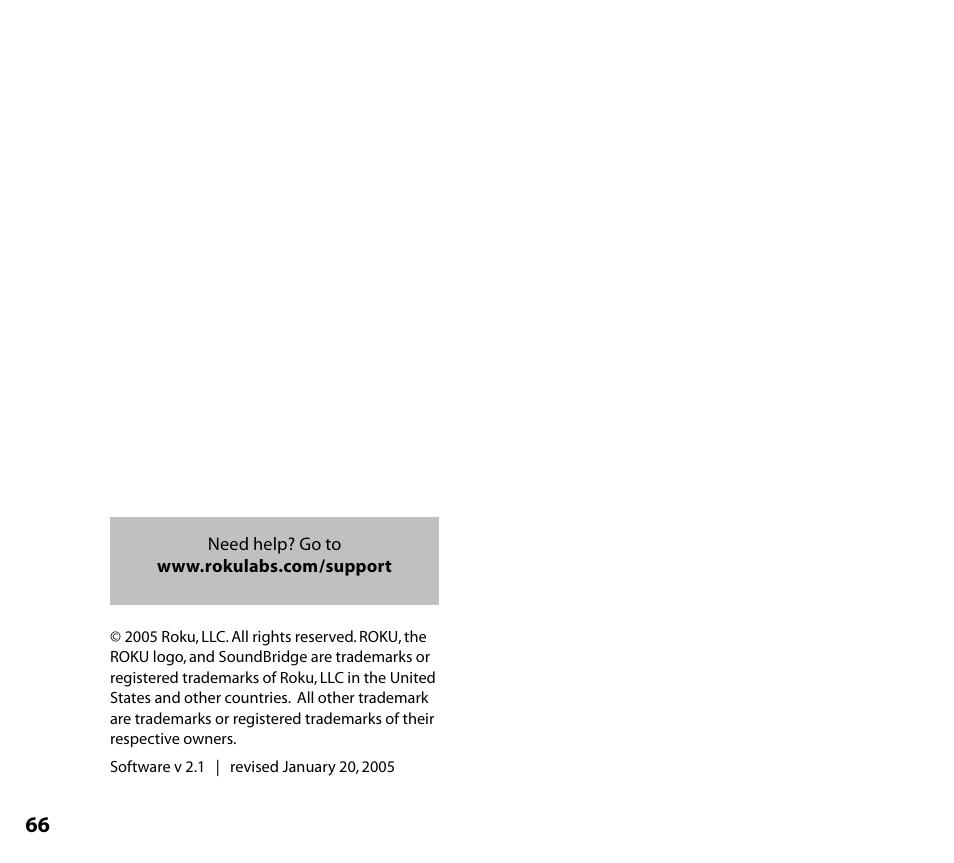 NETGEAR Music Player User Manual | Page 68 / 70