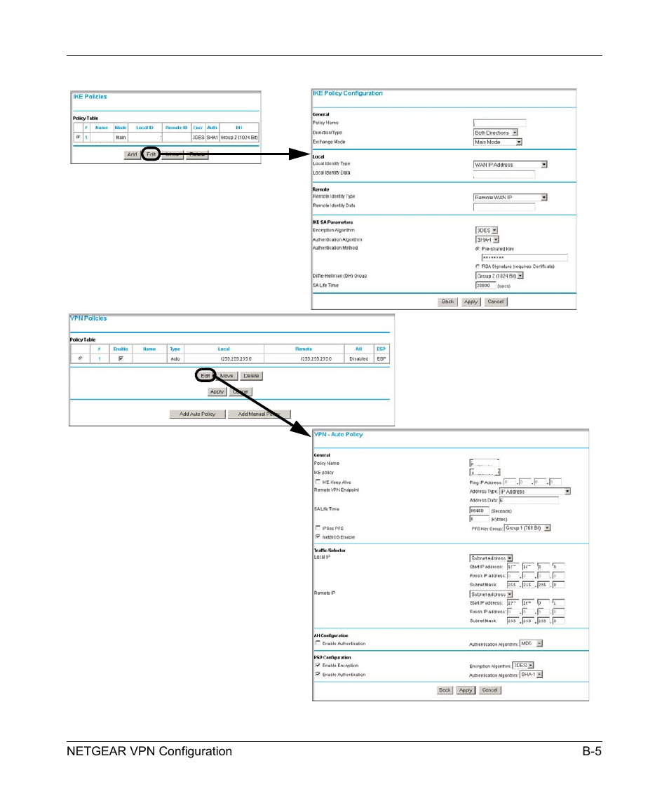 NETGEAR ADSL Modem Router DG834 v3 User Manual | Page 141 / 168