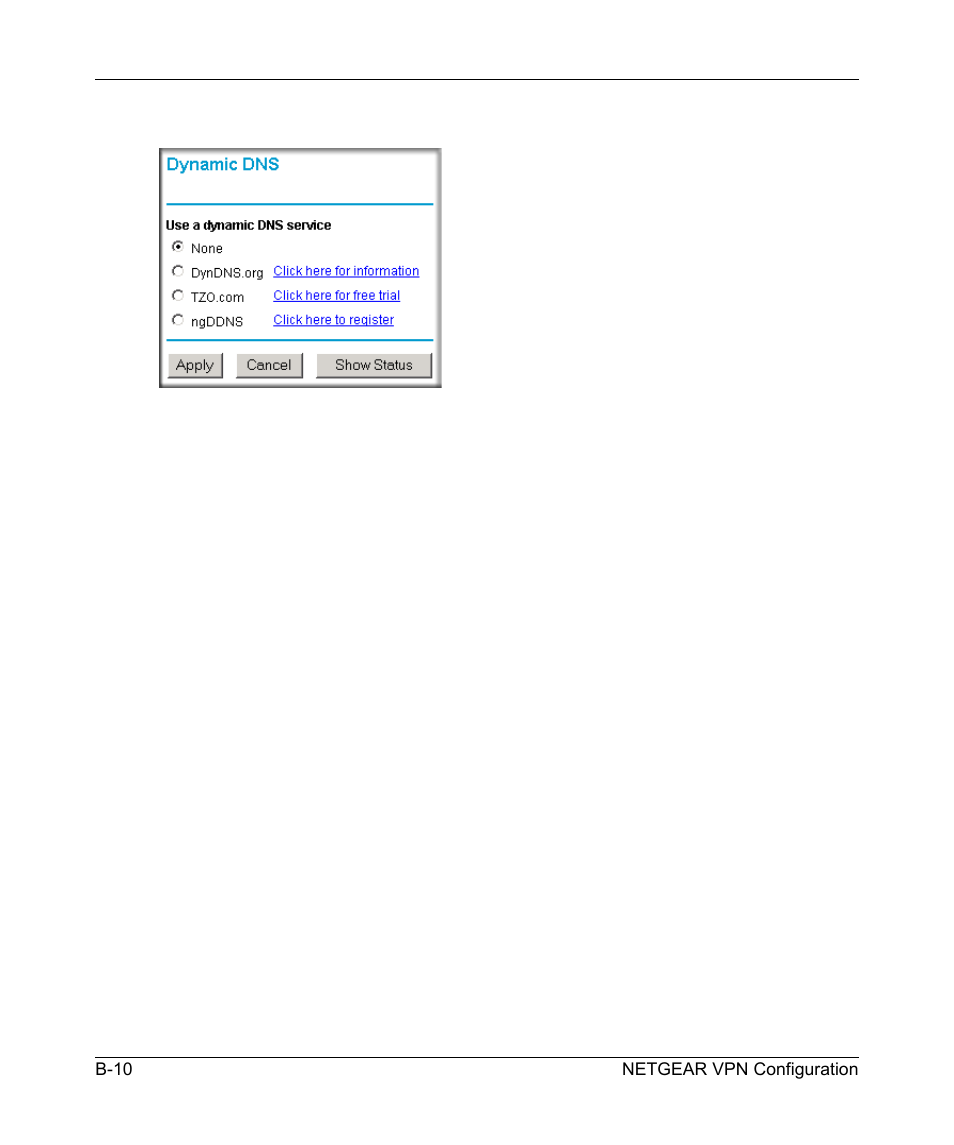 NETGEAR ADSL Modem Router DG834 v3 User Manual | Page 146 / 168