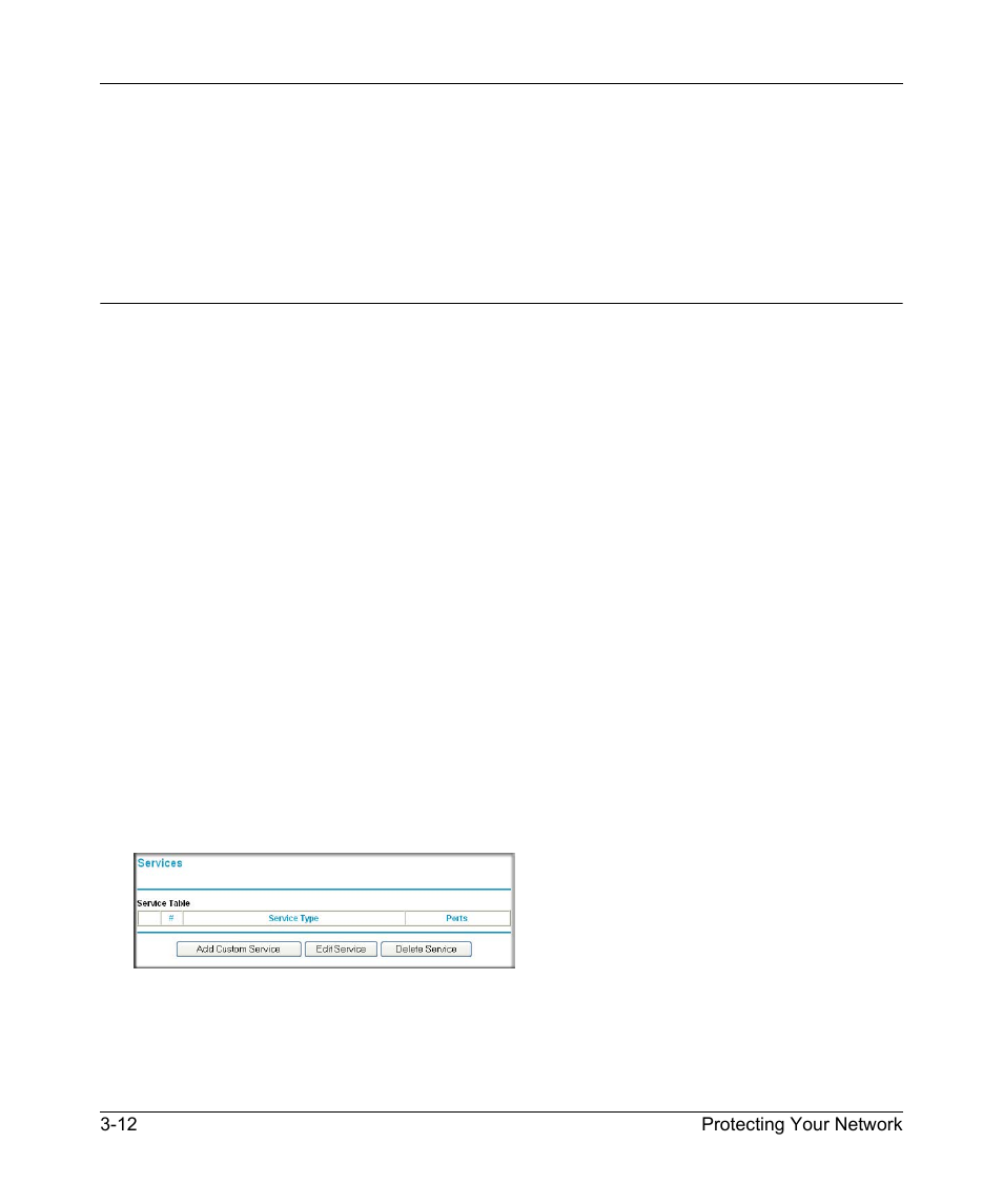 Services, How to define services, Services -12 | How to define services -12 | NETGEAR ADSL Modem Router DG834 v3 User Manual | Page 34 / 168