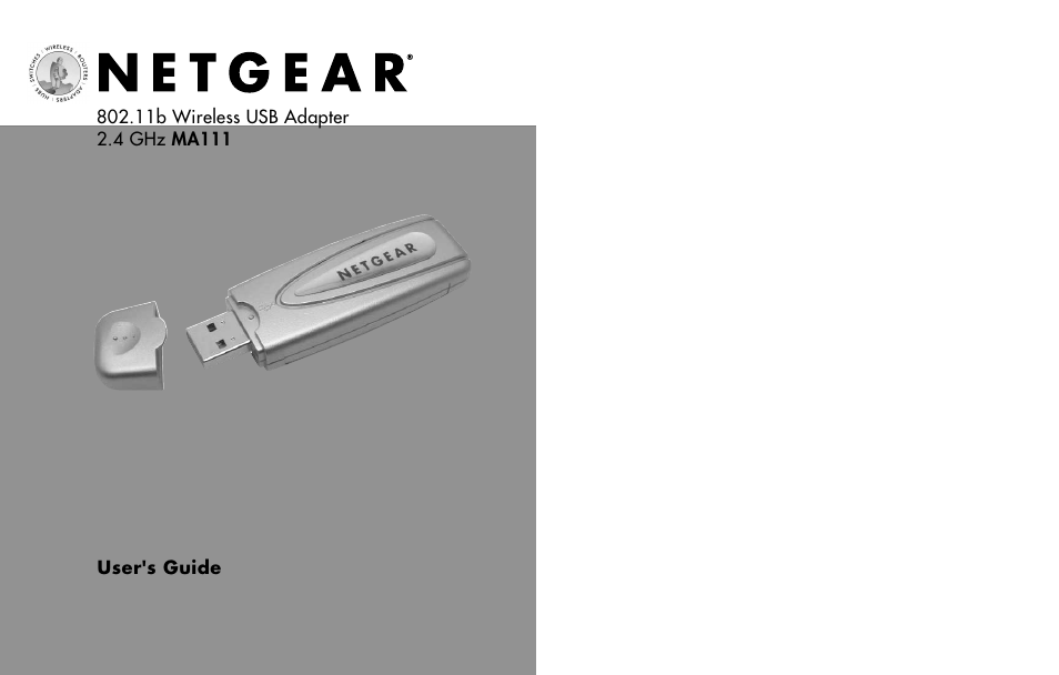NETGEAR 2.4 GHz MA111 User Manual | 15 pages