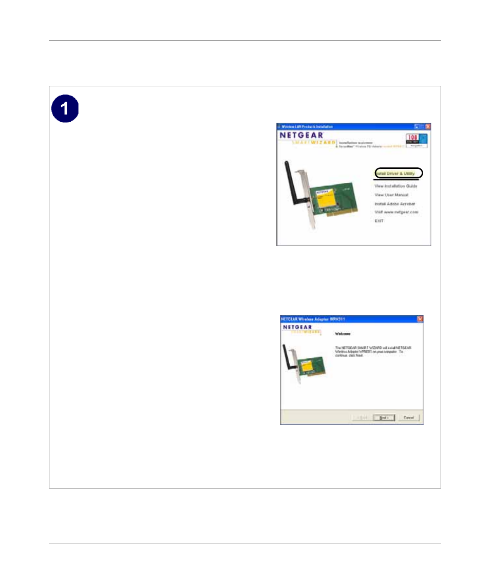For windows xp users installing a wpn311 | NETGEAR WPN311 User Manual | Page 20 / 87